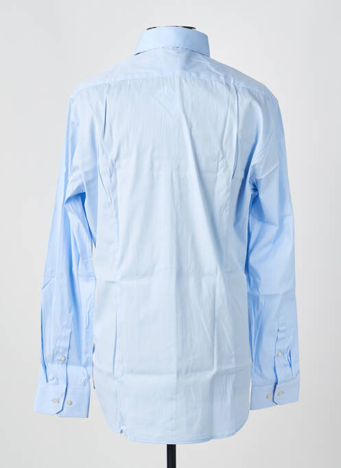 Chemise manches longues coupe cintrée bleu STRELLSON homme
