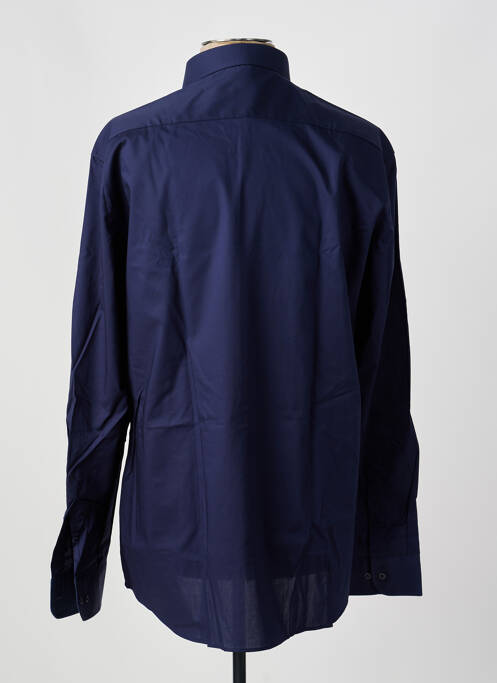 Chemise manches longues bleu ETERNA homme