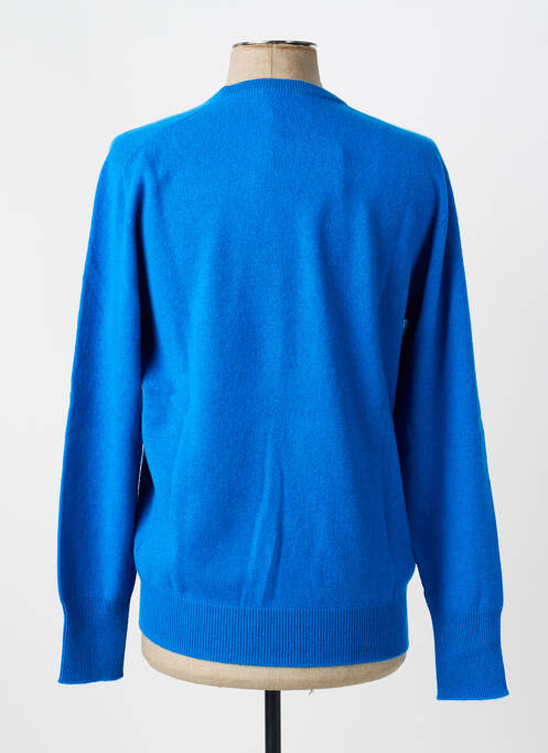 Pull stretch manches longues bleu ESTHEME homme