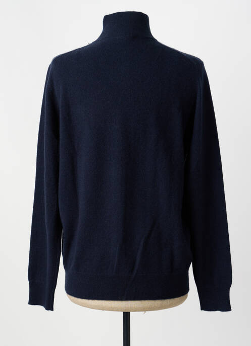 Pull stretch manches longues bleu ESTHEME homme