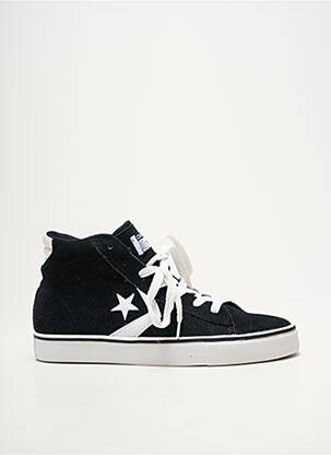 Baskets bout rond bout rond noir CONVERSE unisexe