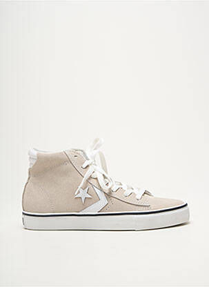 Baskets bout rond bout rond beige CONVERSE unisexe