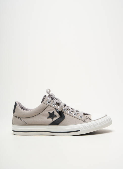 Baskets bout rond bout rond gris CONVERSE homme