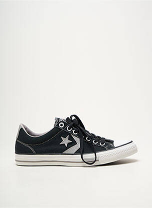 Baskets bout rond bout rond noir CONVERSE homme