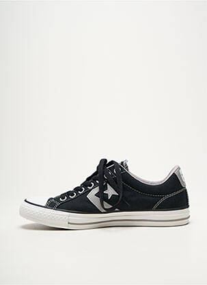 Baskets bout rond bout rond noir CONVERSE homme