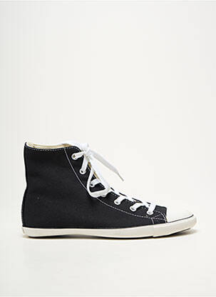 Baskets bout rond bout rond noir CONVERSE unisexe