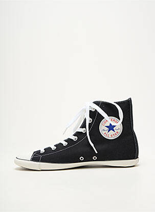 Baskets bout rond bout rond noir CONVERSE unisexe