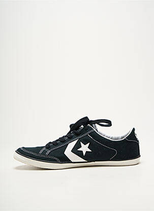 Baskets bout rond bout rond noir CONVERSE homme