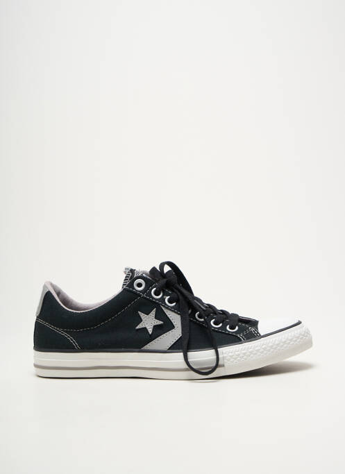 Baskets bout rond bout rond noir CONVERSE homme