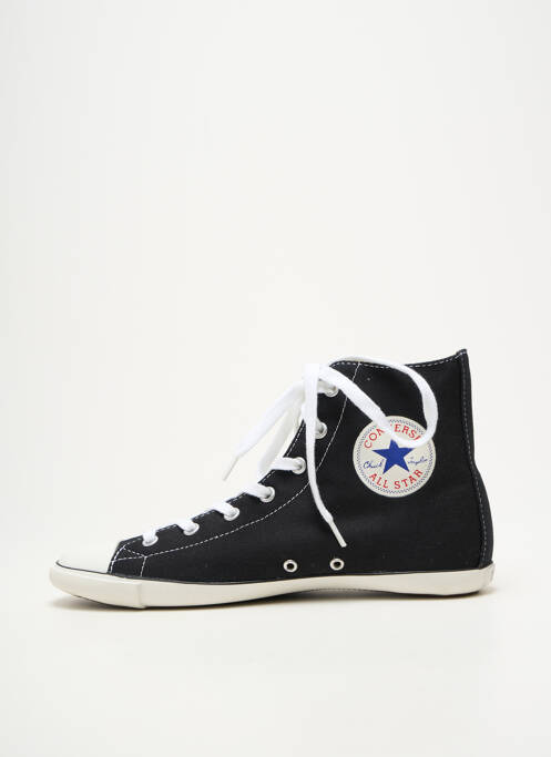 Baskets bout rond bout rond noir CONVERSE unisexe