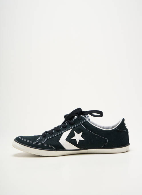 Baskets bout rond bout rond noir CONVERSE homme