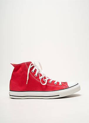 Baskets bout rond bout rond rouge CONVERSE unisexe