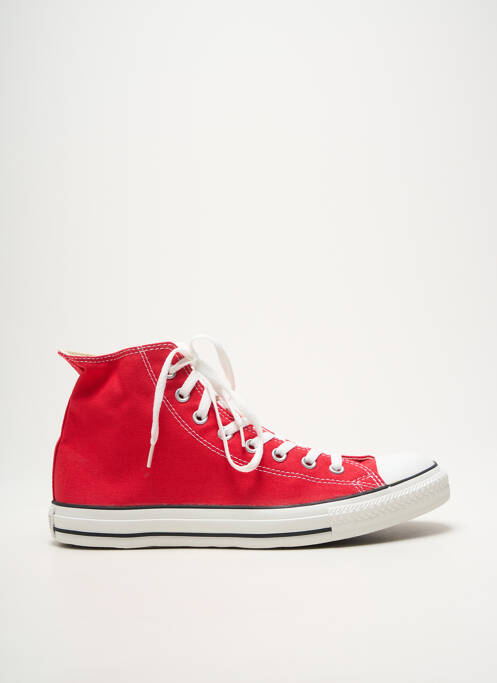 Baskets bout rond bout rond rouge CONVERSE unisexe