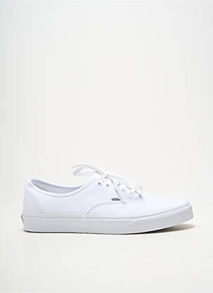 Baskets fermeture lacets blanc VANS homme