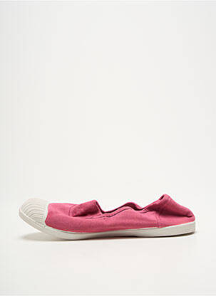Ballerines bout rond talon plat jusqu'à 3cm rose KAPORAL femme