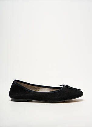 Ballerines bout rond talon plat jusqu'à 3cm noir LA MAISON DE LA BALLERINE femme