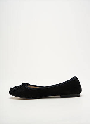 Ballerines bout rond talon plat jusqu'à 3cm noir LA MAISON DE LA BALLERINE femme