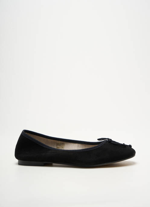 Ballerines bout rond talon plat jusqu'à 3cm noir LA MAISON DE LA BALLERINE femme