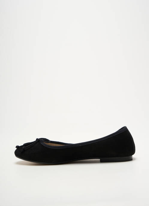 Ballerines bout rond talon plat jusqu'à 3cm noir LA MAISON DE LA BALLERINE femme