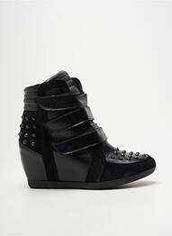 Bottines/boots bout rond talon de 7 à 9cm noir PASTELLE femme