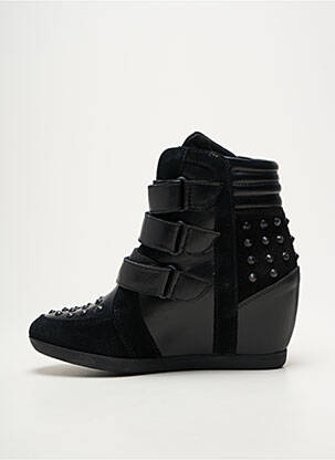 Bottines/boots bout rond talon de 7 à 9cm noir PASTELLE femme