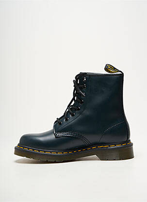 Bottines/boots talon bas talon plat jusqu'à 3cm bleu DR MARTENS femme