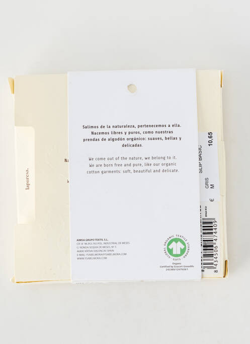 Culotte stretch gris YSABEL MORA femme