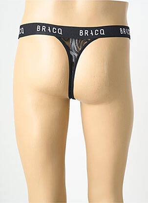 String stretch noir LOUISA BRACQ homme