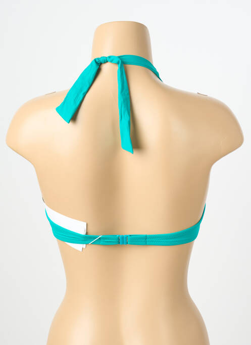 Haut de maillot de bain stretch haut triangles bleu LIDEA femme