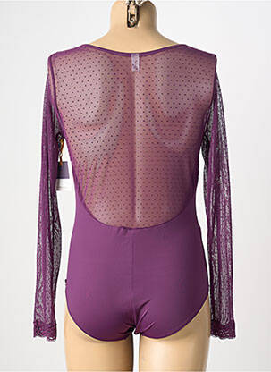 Body lingerie stretch violet YSABEL MORA femme