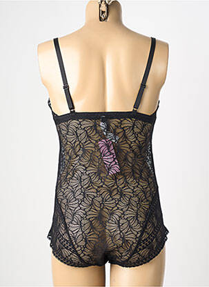 Body lingerie stretch noir ANTIGEL femme