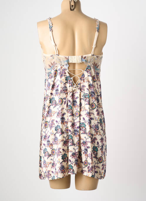 Nuisette/combinette stretch beige LOUISA BRACQ femme