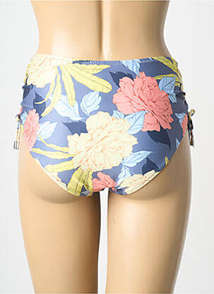 Bas de maillot de bain imprimé fantaisie culotte gris LIDEA femme
