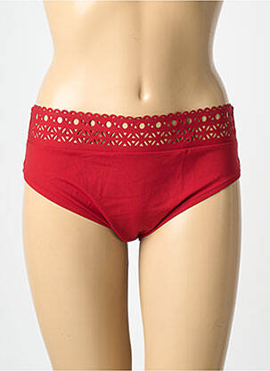 Bas de maillot de bain culotte culotte rouge LISE CHARMEL femme