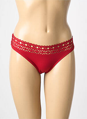 Bas de maillot de bain culotte culotte rouge LISE CHARMEL femme
