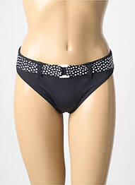 Bas de maillot de bain réversible culotte noir ANTIGEL femme