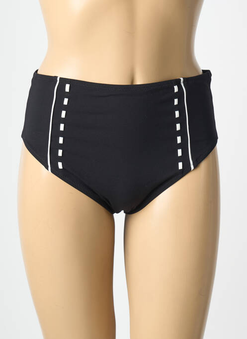 Bas de maillot de bain culotte culotte noir LIDEA femme