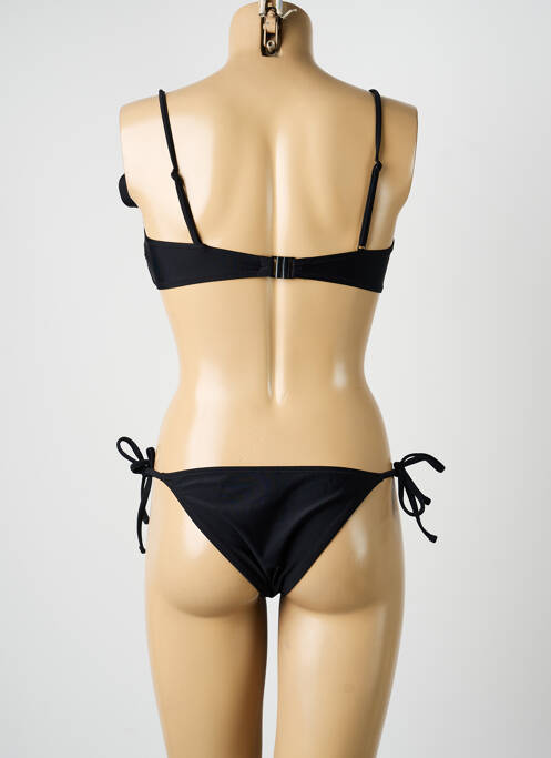 Maillot de bain 2 pièces haut bandeau haut bandeau noir YSABEL MORA femme
