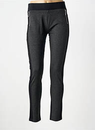 Legging stretch taille normale noir KAROSTAR femme