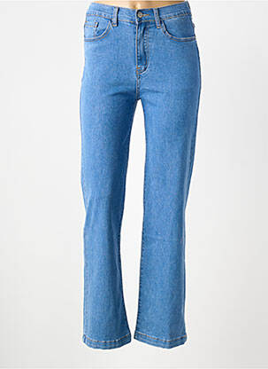 Jeans coupe slim stretch taille normale bleu BS JEANS femme