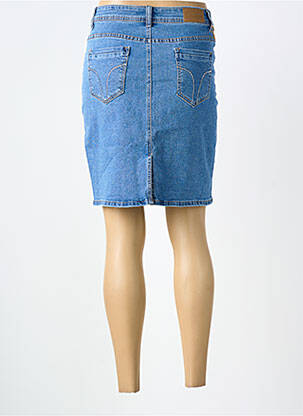 Jupe courte poches bleu BS JEANS femme