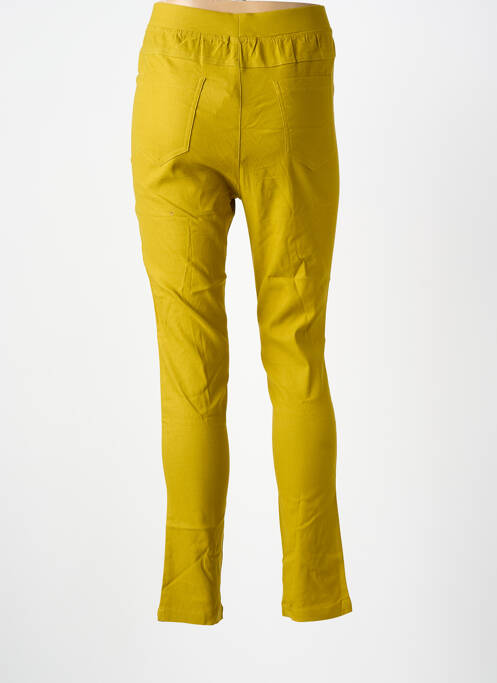Jegging tissage popeline taille normale jaune PIMENT ROUGE femme