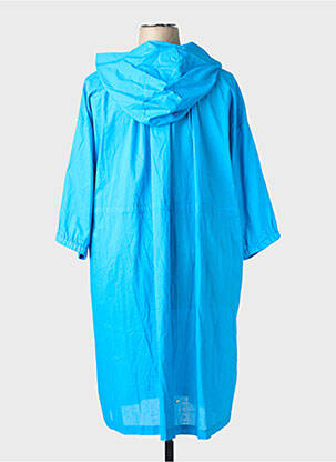 Veste casual coupe droite bleu POMME ROUGE femme