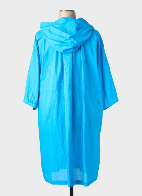 Veste casual coupe droite bleu POMME ROUGE femme