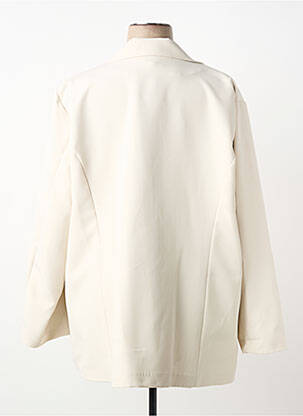 Blazer finition intérieure doublée beige PIMENT ROUGE femme