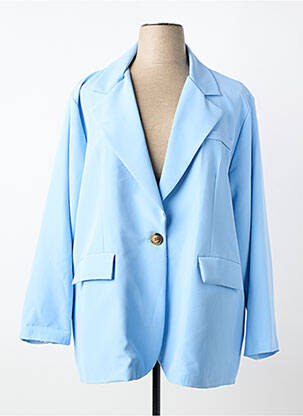 Blazer finition intérieure doublée bleu PIMENT ROUGE femme