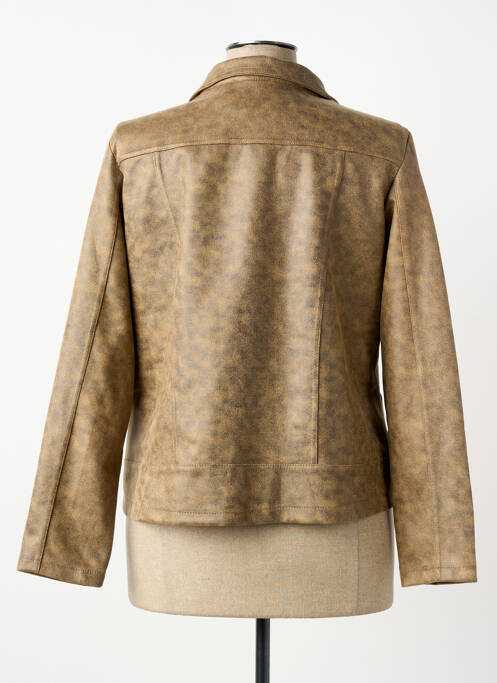 Veste casual coupe cintrée jaune VETISTYLE femme