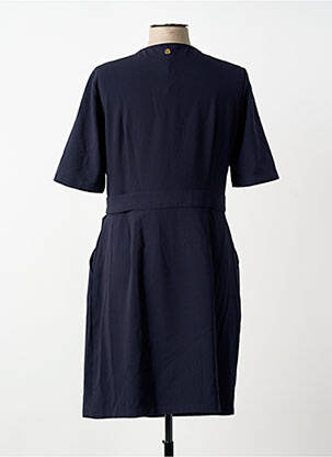 Robe courte manches courtes manches courtes bleu LOLA ESPELETA femme