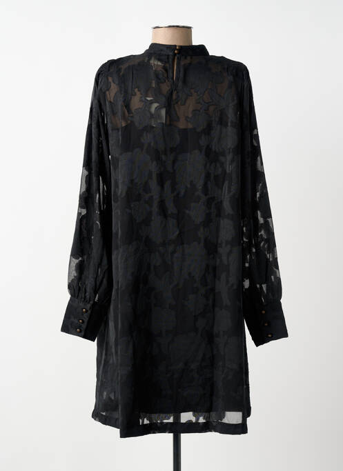 Robe courte manches longues manches longues noir CREAM femme
