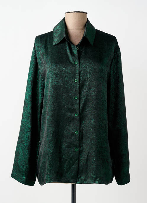 Chemisier vert ANGE femme